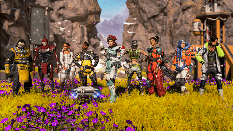 Official Apex Legends character lineup