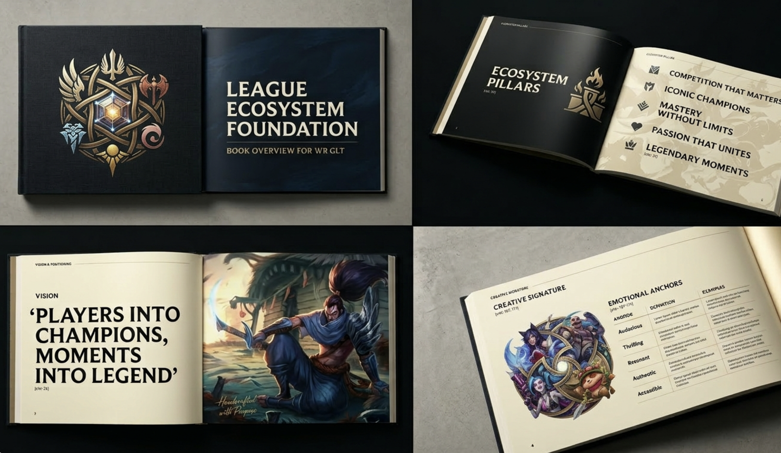 League of Legends Ecosystem Foundation — vision, positioning, and creative signature