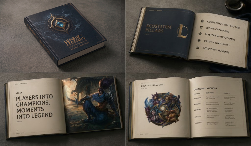 League of Legends Ecosystem Foundation — vision, positioning, and creative signature